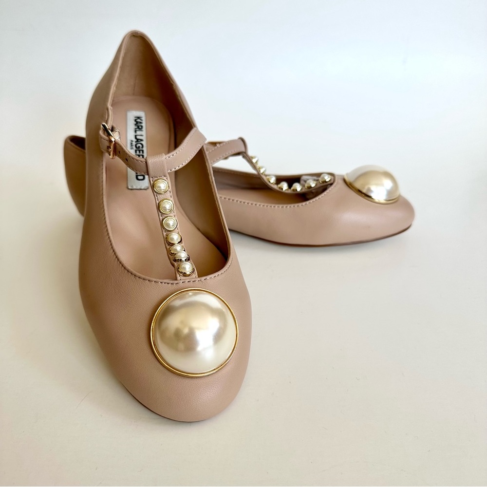 NWOT Karl Lagerfeld Ballet Flats
